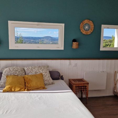 Reve D'Escapade Chambre Avec Vue Sublime Sur Les Cevennes Ardechoises Баржак Экстерьер фото