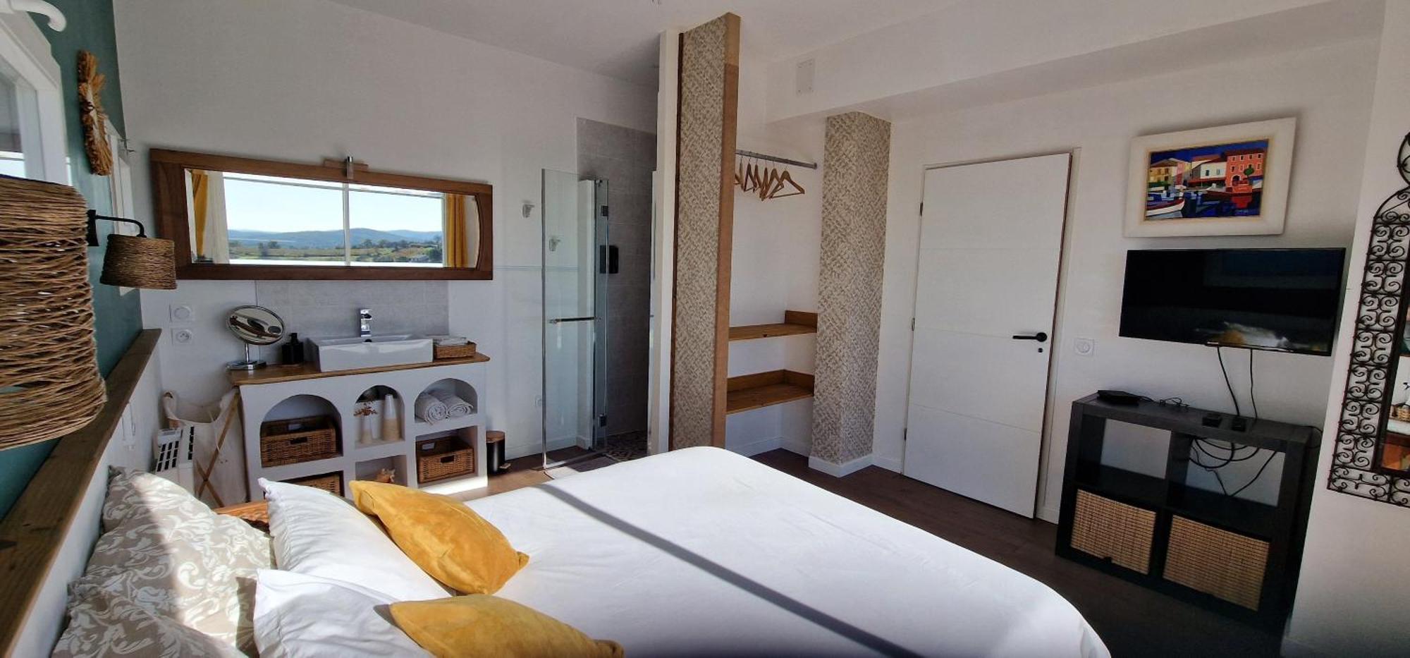 Reve D'Escapade Chambre Avec Vue Sublime Sur Les Cevennes Ardechoises Баржак Экстерьер фото